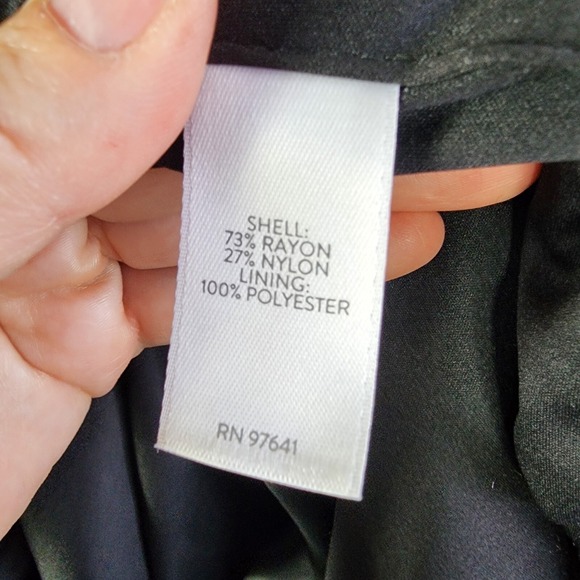 J. Jill Velvet Tie Dye Stripe Open Front Duster Cardigan Black Pink Lined - Picture 5 of 6